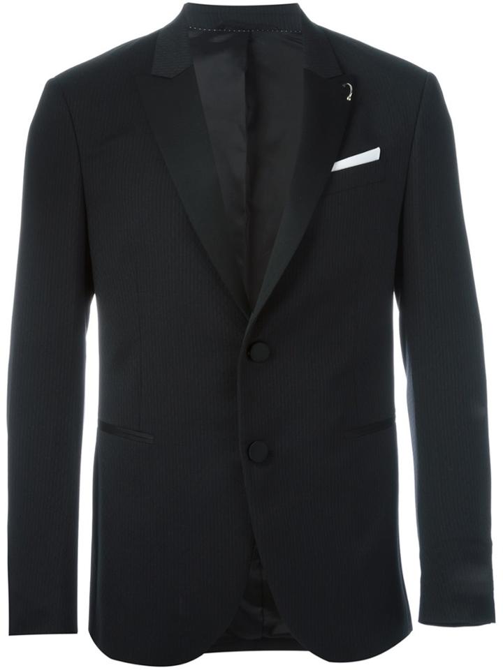Neil Barrett Piercing Detail Blazer - Black