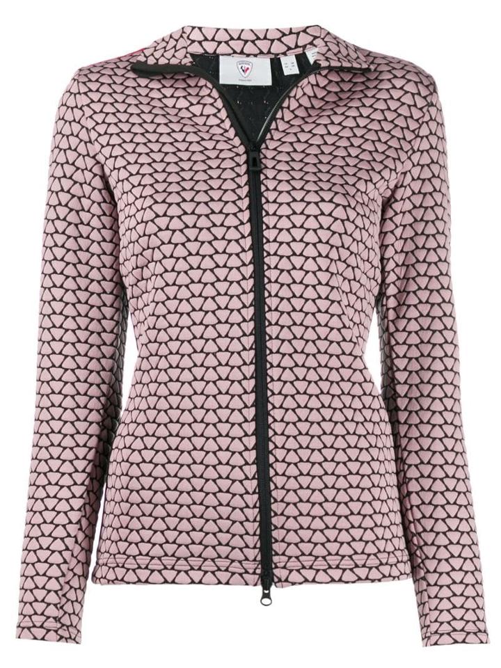 Rossignol Print Hiver Full Zip Jacket - Pink