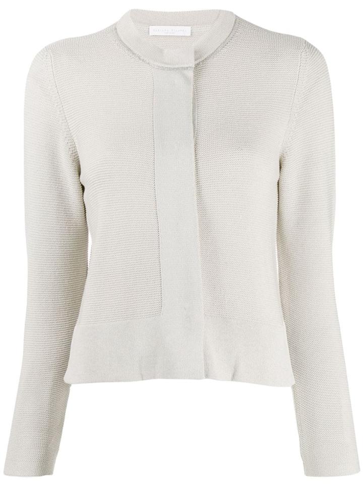 Fabiana Filippi Textured Knit Cardigan - Grey