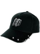Barbara Bologna Logo Print Baseball Cap - Black