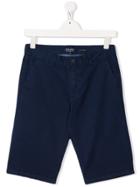 Woolrich Kids Slim Shorts - Blue