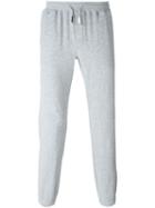 Eleventy Drawstring Track Pants, Men's, Size: Xl, Grey, Cotton/nylon