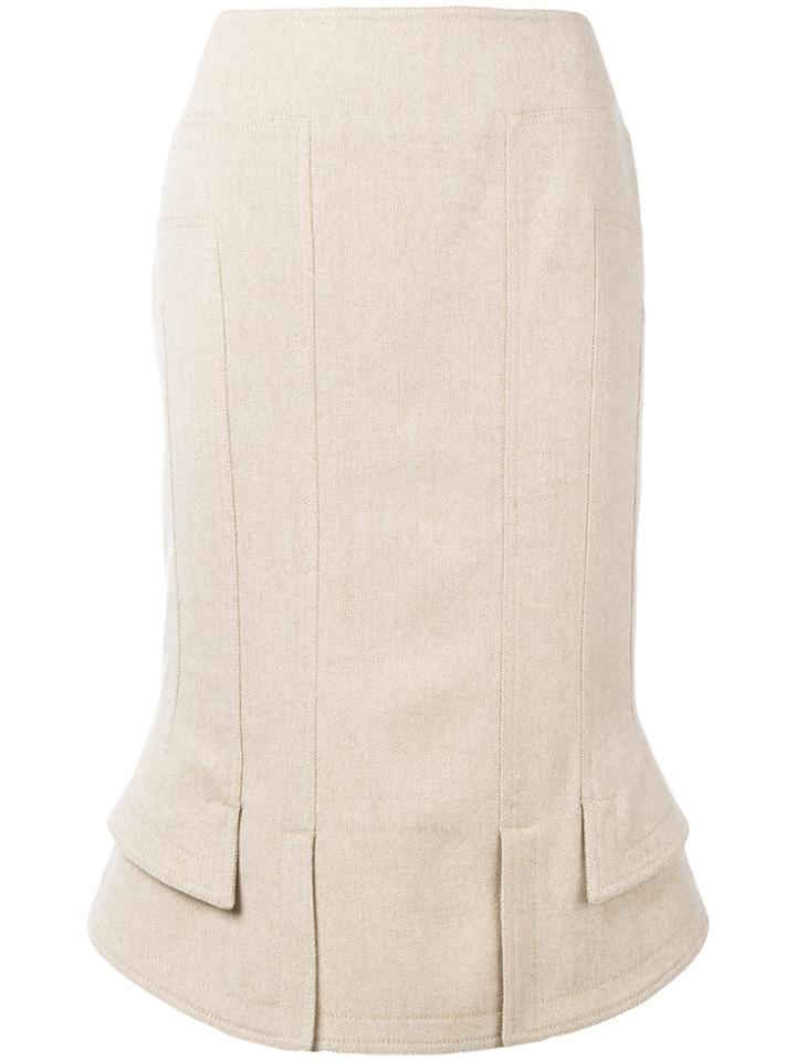 Tom Ford Pencil Skirt - Nude & Neutrals