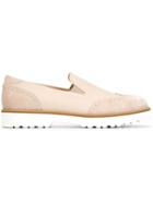 Hogan Brogue Detail Slippers
