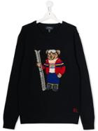 Ralph Lauren Kids Teen Polo Bear Ski Jumper - Blue