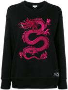 Kenzo Dragon Patch Sweatshirt - Black
