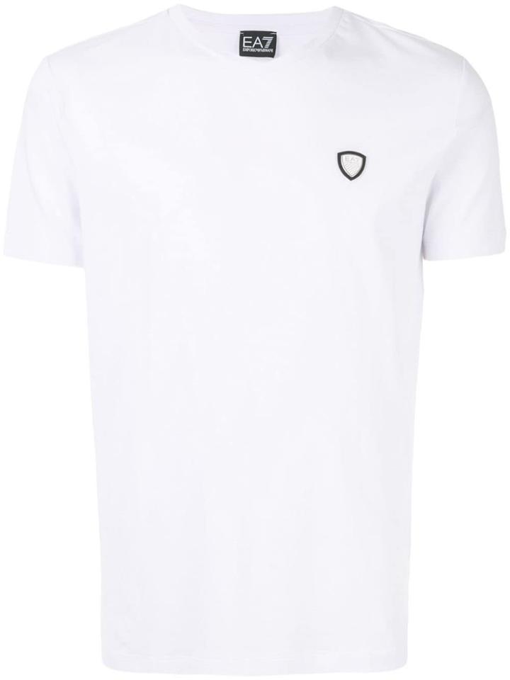 Ea7 Emporio Armani Logo T-shirt - White