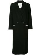 Walk Of Shame Single Breasted Coat - Black