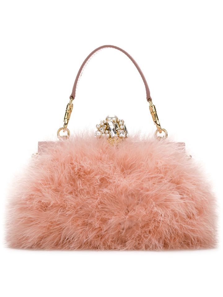 Dolce & Gabbana 'vanda' Clutch - Pink & Purple