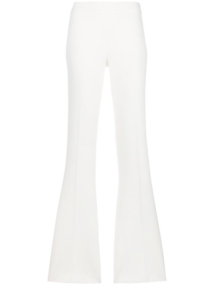 Blanca Classic Flared Trousers - White