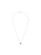 Yannis Sergakis 18kt Yellow Gold Charnières Rouge Circle Necklace