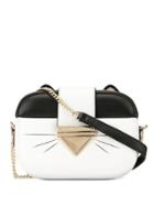 Karl Lagerfeld Choupette Minaudiere - White