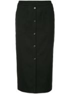 Guild Prime Button Front Skirt - Black