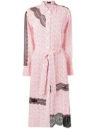 Joseph Floral Lace Shirt Dress - Neutrals