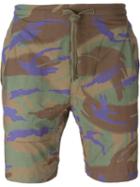 Maharishi Camouflage Print Swim Shorts