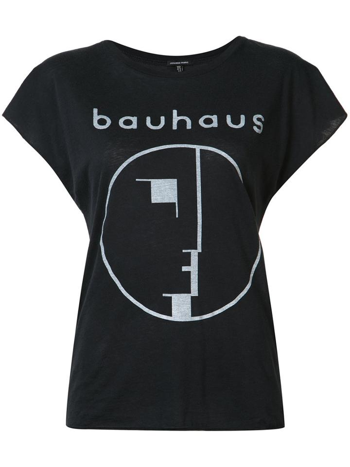 R13 Bauhaus T-shirt, Women's, Size: Medium, Black, Cotton/cashmere