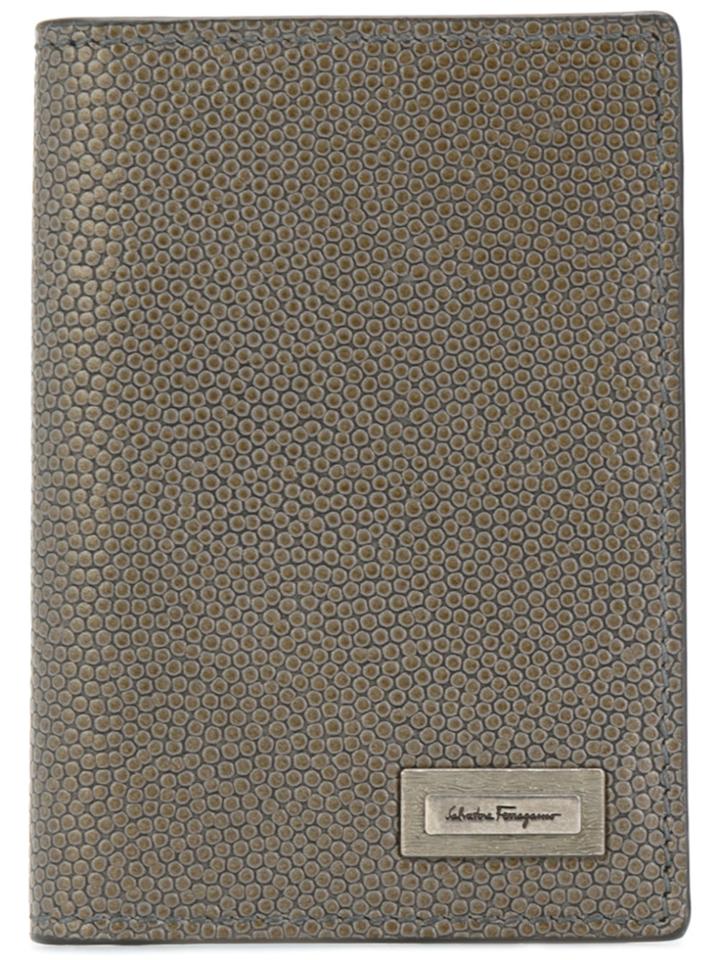 Salvatore Ferragamo Leather Wallet - Grey