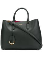 Lauren Ralph Lauren Shopper Tote Handbag - Black