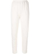 Mansur Gavriel Crease Effect Trousers - White