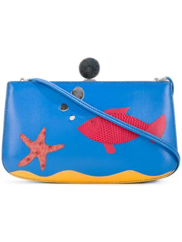 Hermès Vintage Sac A Malice Clutch - Blue