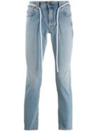 Off-white Slim Fit String Belt - Blue