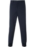 Neil Barrett - Slim-fit Trousers - Men - Cotton/spandex/elastane - 50, Blue, Cotton/spandex/elastane