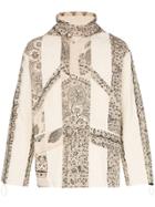 Paria Farzaneh Iranian Print Jacket - Neutrals