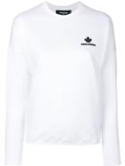 Dsquared2 Logo Sweatshirt - White