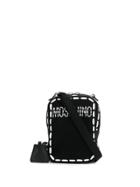 Moschino Logo Messenger Bag - Black