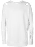Damir Doma 'syliam' Sweatshirt, Men's, Size: Xl, White, Cotton
