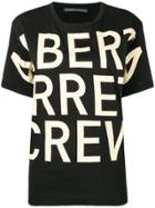 Alberta Ferretti Crew T-shirt - Black