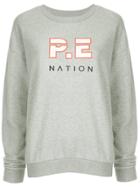 P.e Nation Heads Up Printed Sweatshirt - Grey