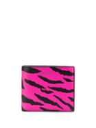 Saint Laurent Animal Print Wallet - Black