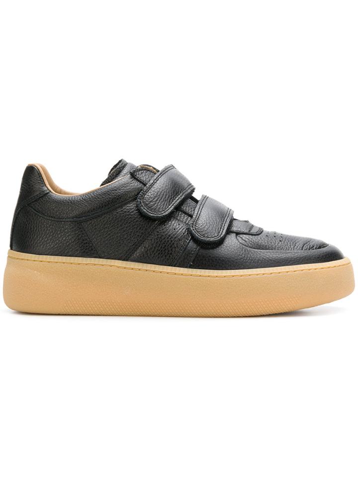 Maison Margiela Touch Strap Sneaker - Black