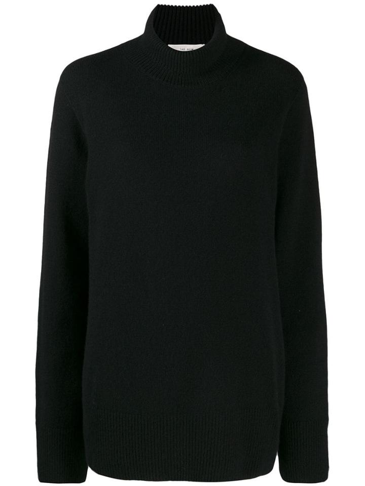 The Row Milina Turtleneck Sweater - Black