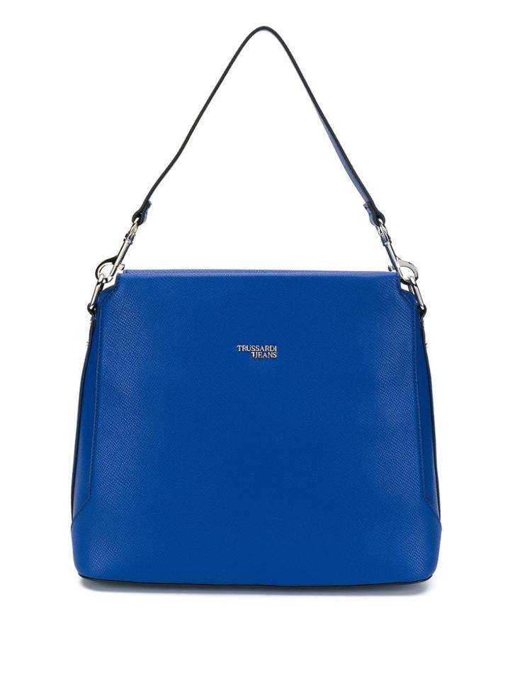 Trussardi Jeans Berry Tote Bag - Blue