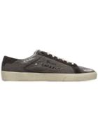 Saint Laurent Logo Writing Court Classics - Grey