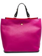 Giancarlo Petriglia Reversible Tote Bag - Pink & Purple