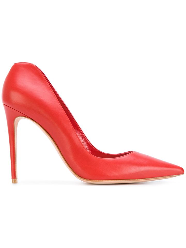 Alexander Mcqueen Pointed Toe Pumps - Red