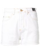 Versace Jeans Denim Shorts - White