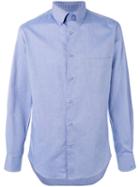 Paul & Shark - Buttoned Shirt - Men - Cotton - 41, Blue, Cotton