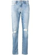 Frame Stretch Skinny Jeans - Blue