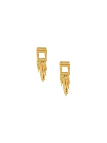 Ros Millar 'sung Gun' Earrings - Metallic