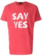 Dsquared2 Say Yes Print T-shirt - Pink