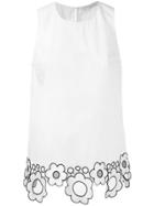 Christopher Kane Daisy Tank Top - White