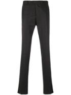 Salvatore Ferragamo - Checked Trousers - Men - Cashmere/virgin Wool - 52, Grey, Cashmere/virgin Wool