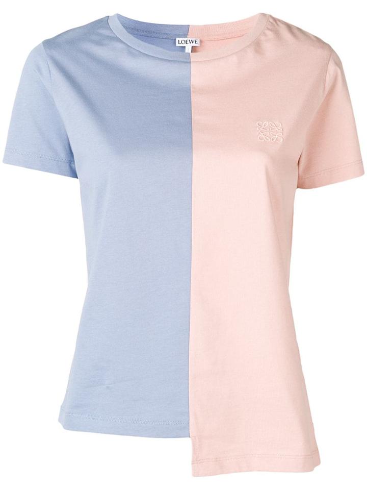 Loewe Two Tone T-shirt - Blue
