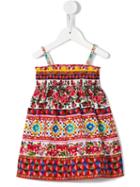 Dolce & Gabbana Kids - Mambo Print Dress - Kids - Cotton - 9-12 Mth