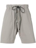 Attachment - Drawstring Bermudas - Men - Cotton/nylon/polyurethane - Iv, Grey, Cotton/nylon/polyurethane