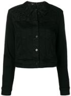 J Brand Lace Denim Jacket - Black